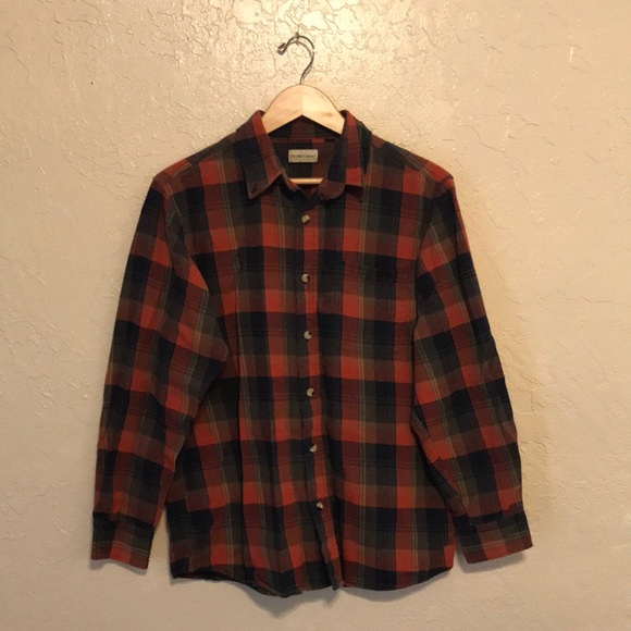 Hobbs Creek Mens Long Sleeve Flannel Shirt Size Large - Picture 10 of 16